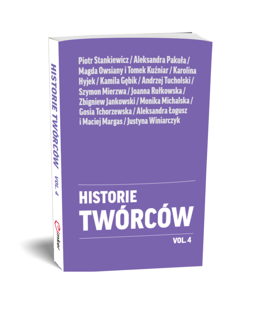 Historie twórców - okładka książki