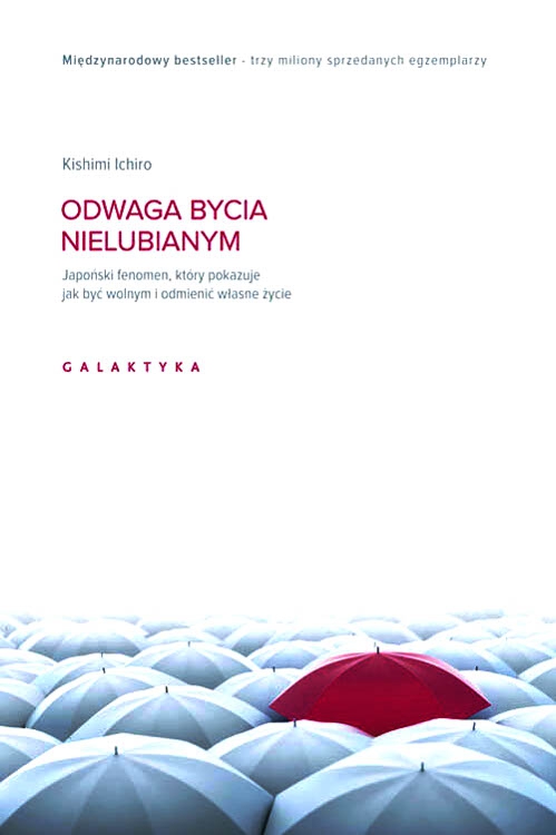 Odwaga bycia nielubianym - okładka książki